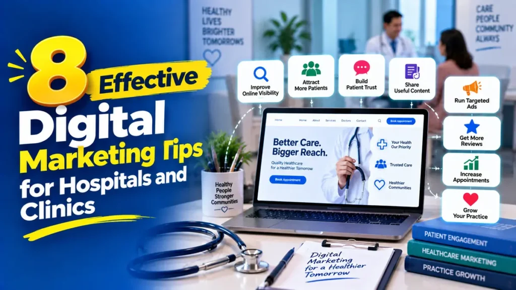 8 Effective Digital Marketing Tips for Hospitals and Clinics in Salem
