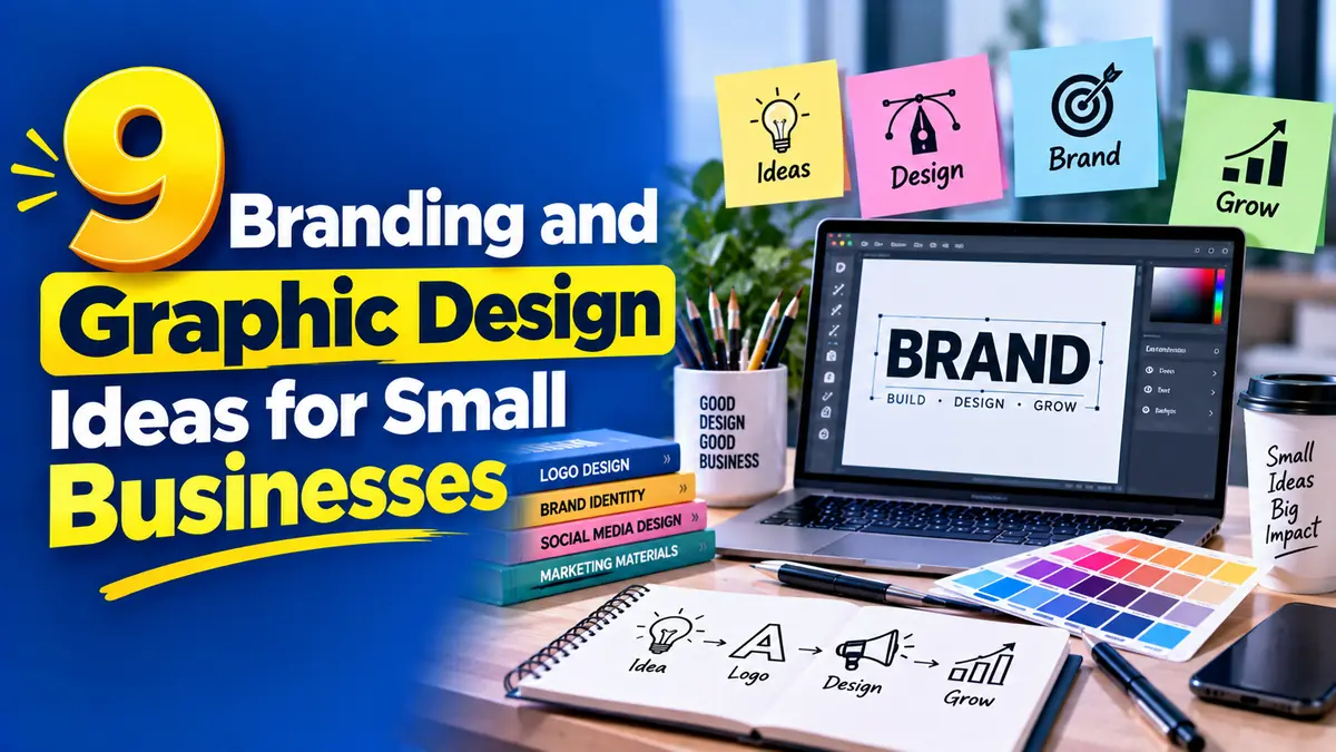 9 Branding and Graphic Design Ideas for Small Businesses