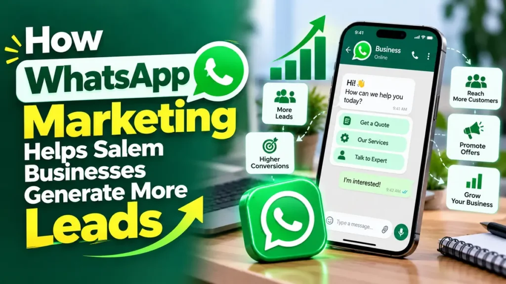 How WhatsApp Marketing Helps Salem Businesses Generate More Leads