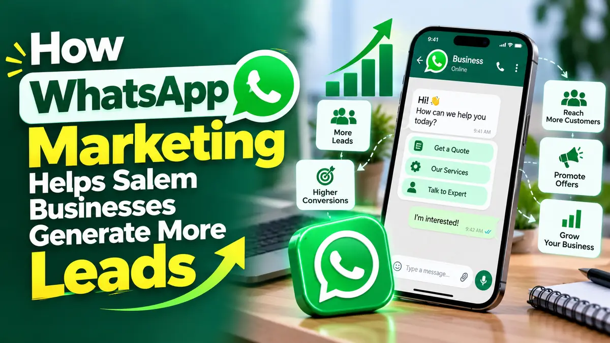 How WhatsApp Marketing Helps Salem Businesses Generate More Leads