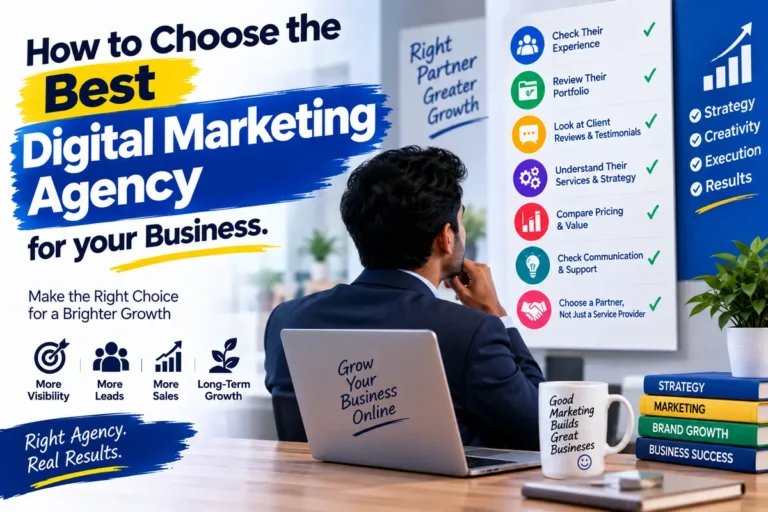 How to Choose the Best Digital Marketing Agency for your Business.