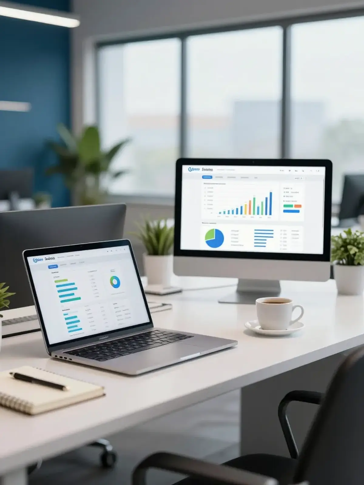 Office workspace of a digital marketing company in Salem